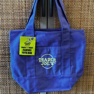 Trader Joe's HALLOWEEN Mini Canvas Tote Bag
